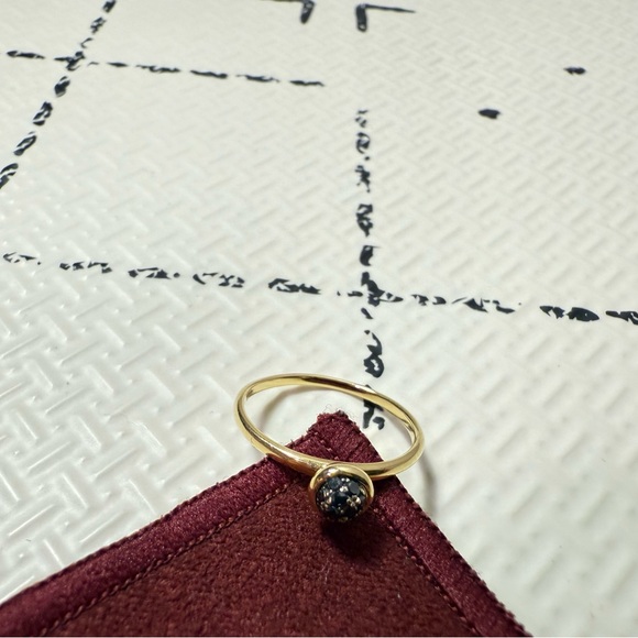 Syna 18k pave diamond ring